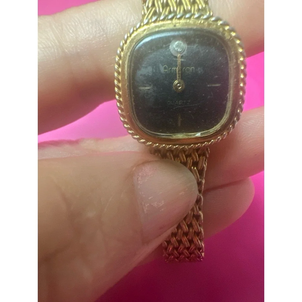 Lot of 3 Vintage & Fashion Watches Armitron Techno Pave FMD For Parts Repair